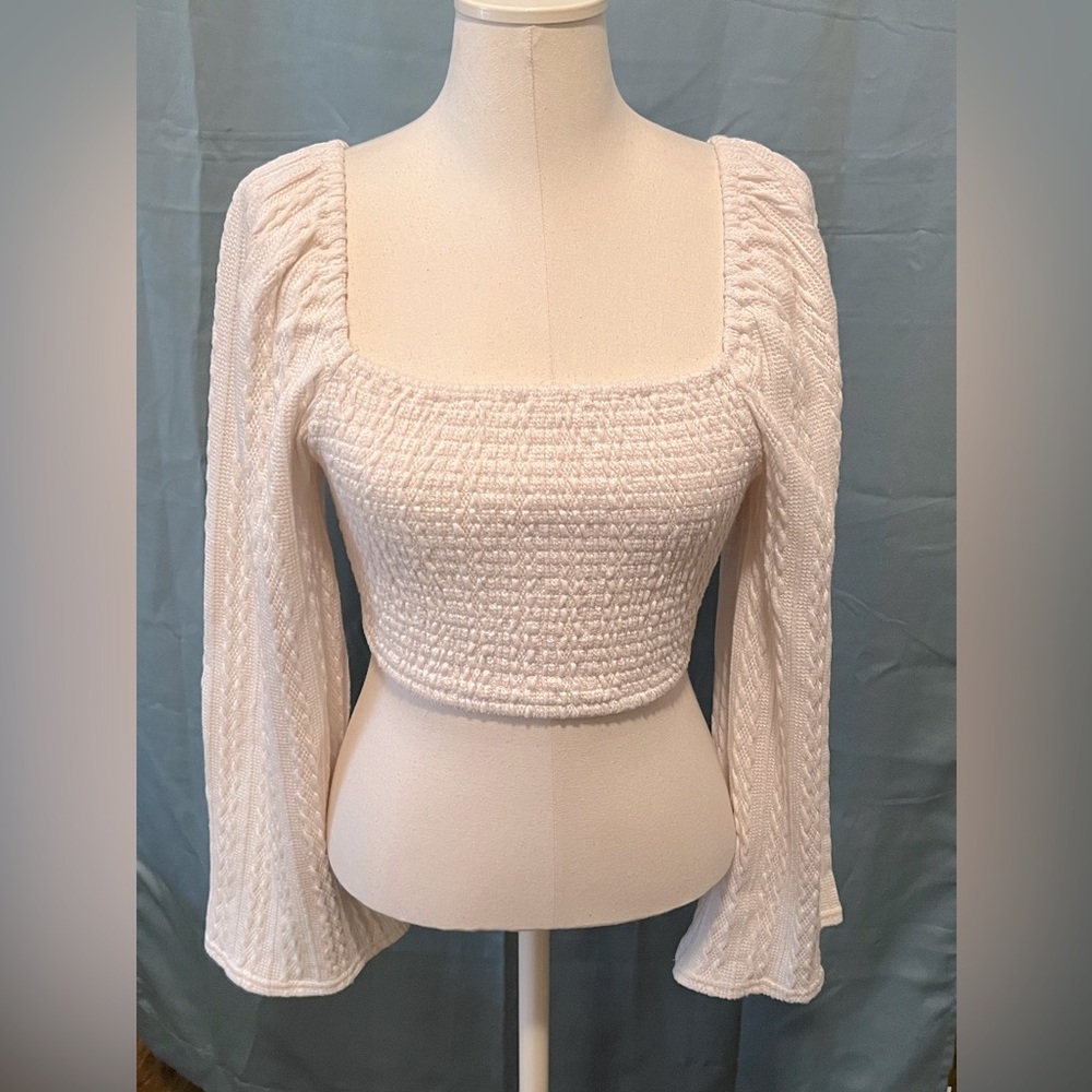 Emory Park Cropped Sweater  (S/M)